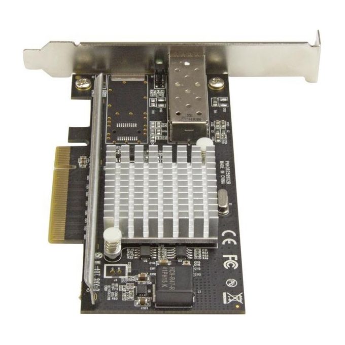 Startech Scheda di Rete in Fibra Ottica ad 1 Porta 10G SFP+ PCIe Intel Chip M-M