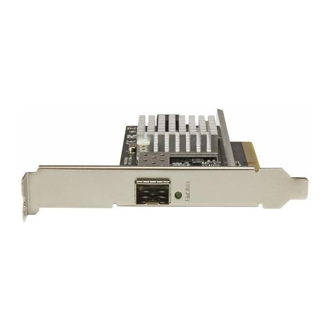 Startech Scheda di Rete in Fibra Ottica ad 1 Porta 10G SFP+ PCIe Intel Chip M-M
