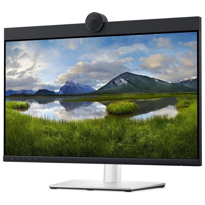 Dell P2424HEB P Series Monitor per Videoconferenza 23,8'' Full HD IPS Webcam QHD 2K Altoparlanti 10W USB-C 90W colore Nero