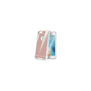 Celly ARMORMIR801RG Armor Mirror Custodia Rigida con Retro a Specchio e Cornice Trasparente in Gomma per iPhone 7 Plus Rosa