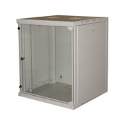 Link armadio 12 unita' da muro per reti (a)620 x (l)540 x (p) 450 mm colore grigio