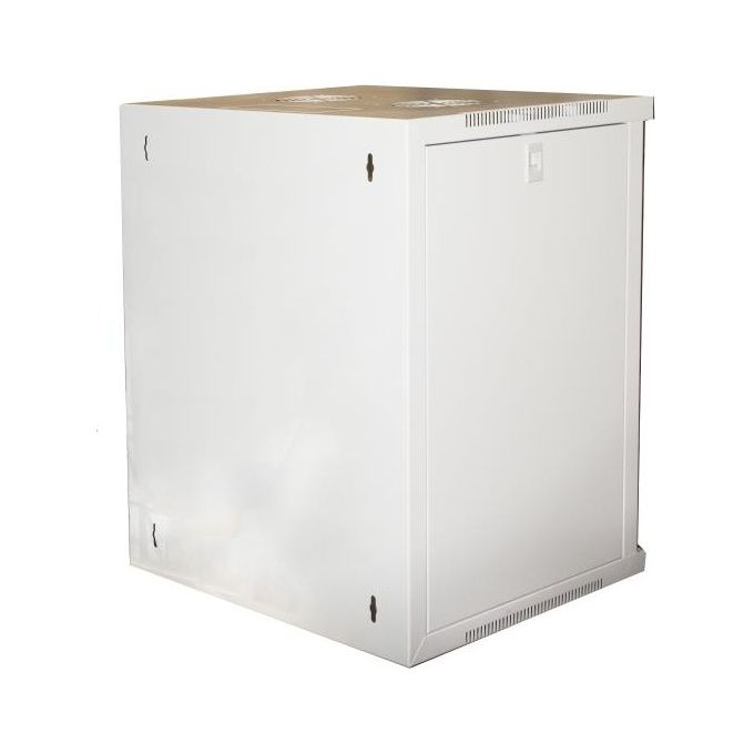 Link armadio 12 unita' da muro per reti (a)620 x (l)540 x (p) 450 mm colore grigio