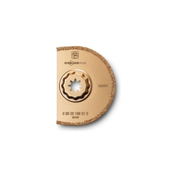 FEIN 63502169210 Lama da Taglio in Metallo Duro Segmentata Diametro 90 mm Attacco Starlock Plus Larghezza Taglio 2,2 mm colore Nero