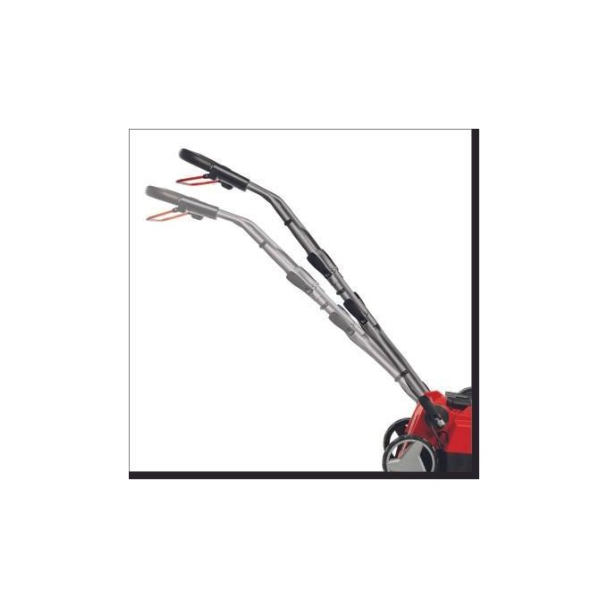 Einhell 3420680 GE-SC 36-35 Li - Solo Scarificatore a Batteria 36 V con Motore Brushless 16 Lame in Acciaio Inox Regolazione Profondita' 3 Livelli Peso 9.94 Kg colore Nero Rosso