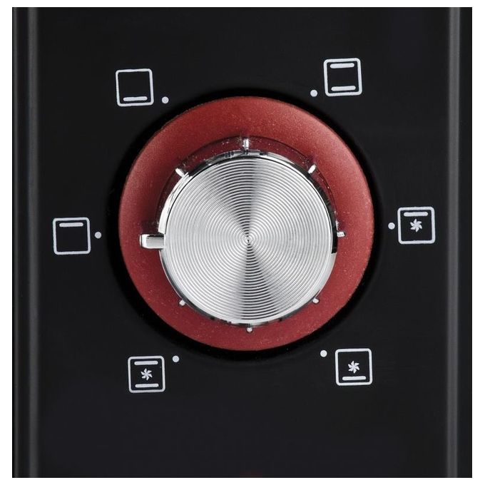 Girmi FE30 Forno 30Lt 1600W Nero-Rosso
