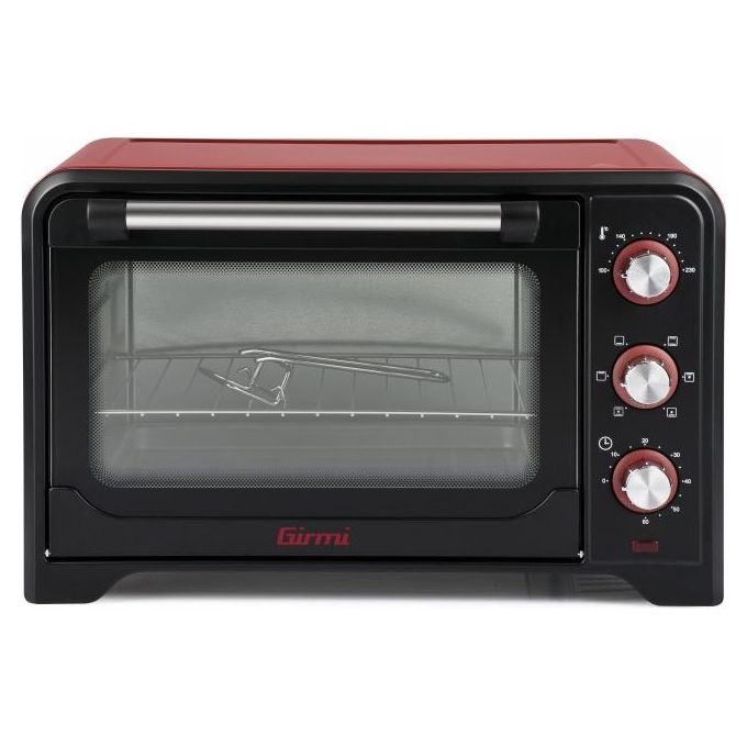 Girmi FE30 Forno 30Lt 1600W Nero-Rosso