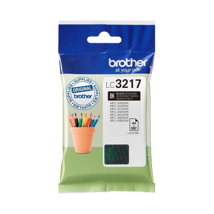 Brother LC-3217BK Cartuccia Nero