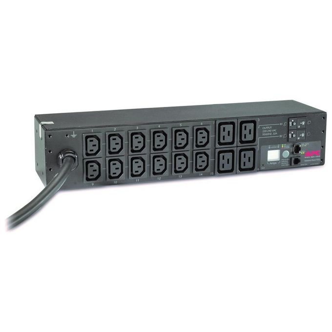 Apc AP7822B Unita' di Distribuzione dell'Energia PDU 2U 16 Prese AC Nero