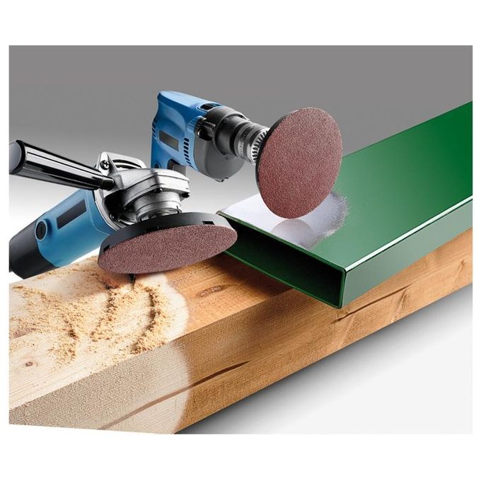 Kwb Nastro Abrasivo Per Legno E Metallo Autoadesivo 125Mm