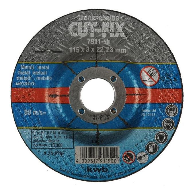 Kwb Disco Per Tagliare Adatto Per Metallo Diametro Del Foro 22Cm