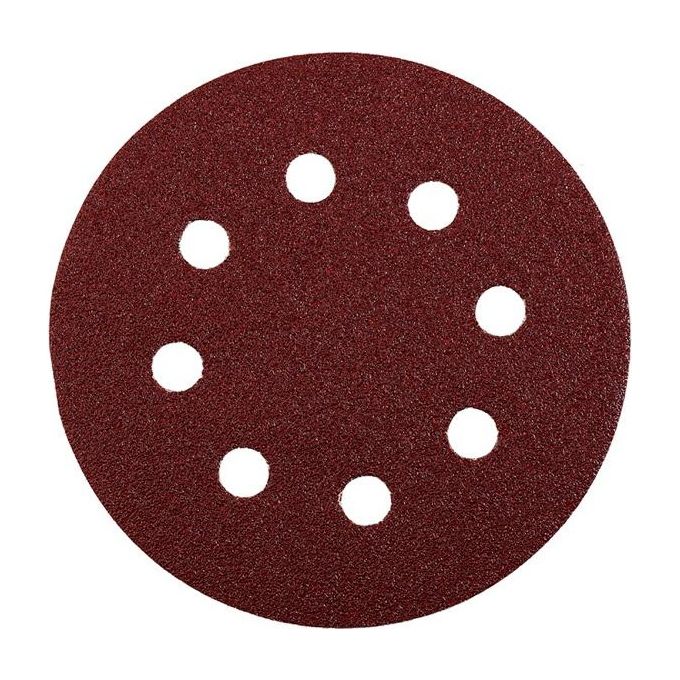 Kwb Dischi Abrasivi Per Legno E Metallo Autoadesivi 125Mm Forati 5 Pezzi