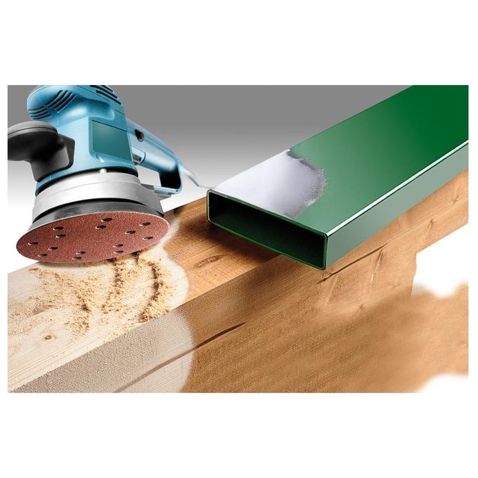 Kwb Dischi Abrasivi Per Legno E Metallo Autoadesivi 150Mm Forati 5 Pezzi