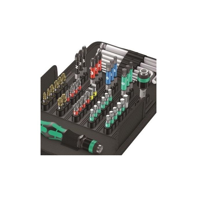 Wera Kraftform Kompakt 100 Punte per Cacciaviti 52 Pezzi