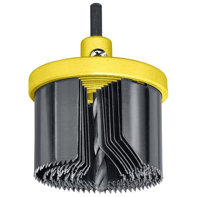 Kwb Sega A Tazza Per Trapano Per Plastica E Legno 6.3Cm 7 Pezzi