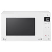 LG MH6535GDH NeoChef - Forno a Microonde con Grill 25 L, 1000 W, Tecnologia Smart Inverter con Funzione Crisp e Cottura a Vapore, Display LED, Colore Bianco