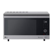 LG MJ3965ACS Neochef Forno a Microonde con Grill Tecnologia Smart Inverter Capacita' 39 Litri Potenza 1350 W Funzione Crisp Cottura a Vapore Display LED Acciaio Inox
