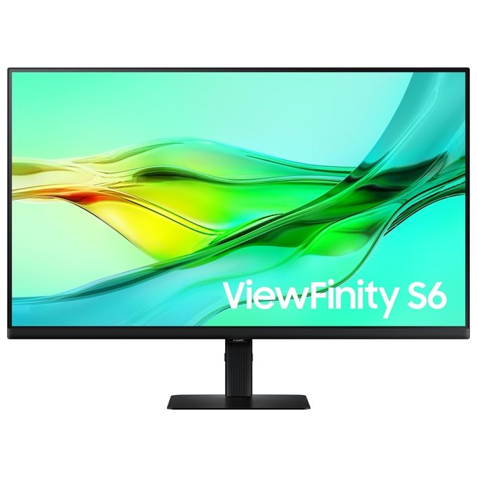 Samsung LS32D600UAUXEN ViewFinity S6 Monitor PC 32'' QHD 2560x1440 IPS 100 Hz HDR10 USB-C 90W colore Nero
