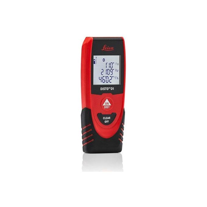 Leica DISTO D1 Misuratore Laser 40 m Precisione 2 mm Bluetooth 4.0 IP54 colore Nero
