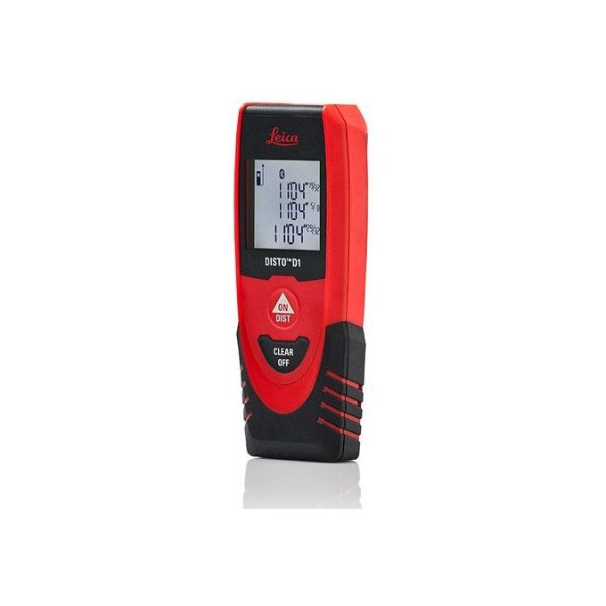 Leica DISTO D1 Misuratore Laser 40 m Precisione 2 mm Bluetooth 4.0 IP54 colore Nero