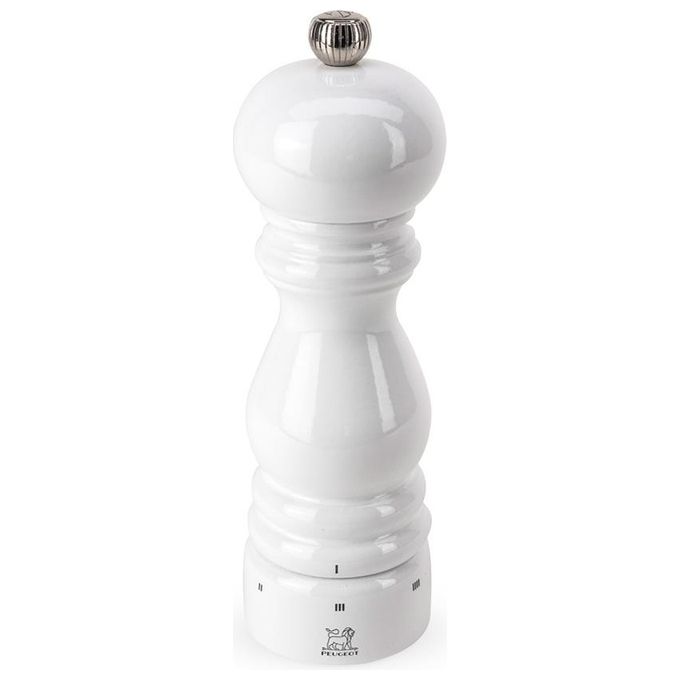 Peugeot 27810 Paris Macinasale u'Select in Legno di Faggio Laccato Bianco Altezza 18 cm colore Bianco