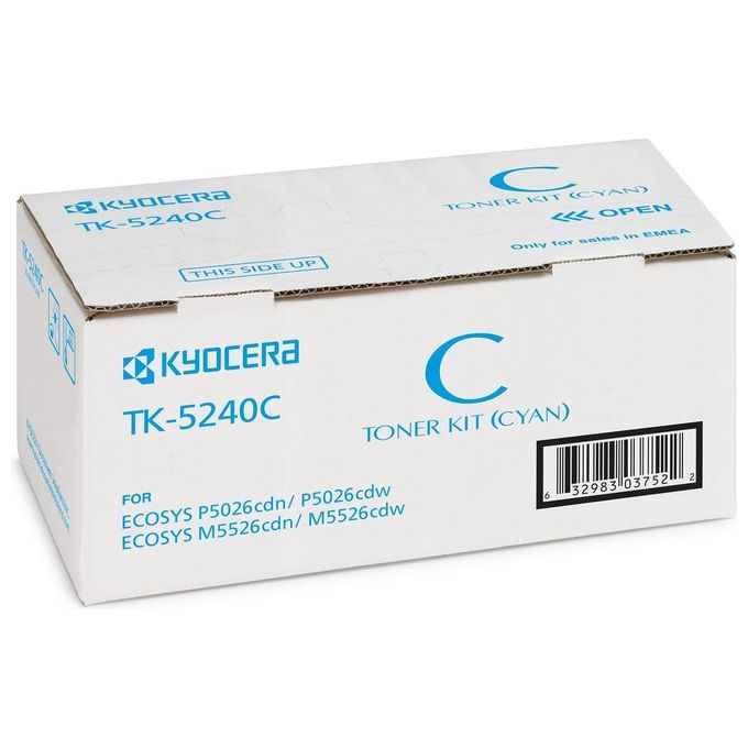 Kyocera Toner Ciano Tk-5240c Ecosys M5526