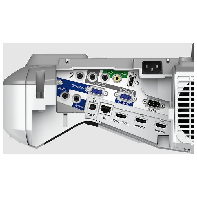 Epson Videoproiettore Eb-685w Ottica Ultra Corta wxga - 16:10 - 3500lumen - Usb-ethernet - hd Ready - Inclusi: Telecomando, Supporto per Montaggio a Parete