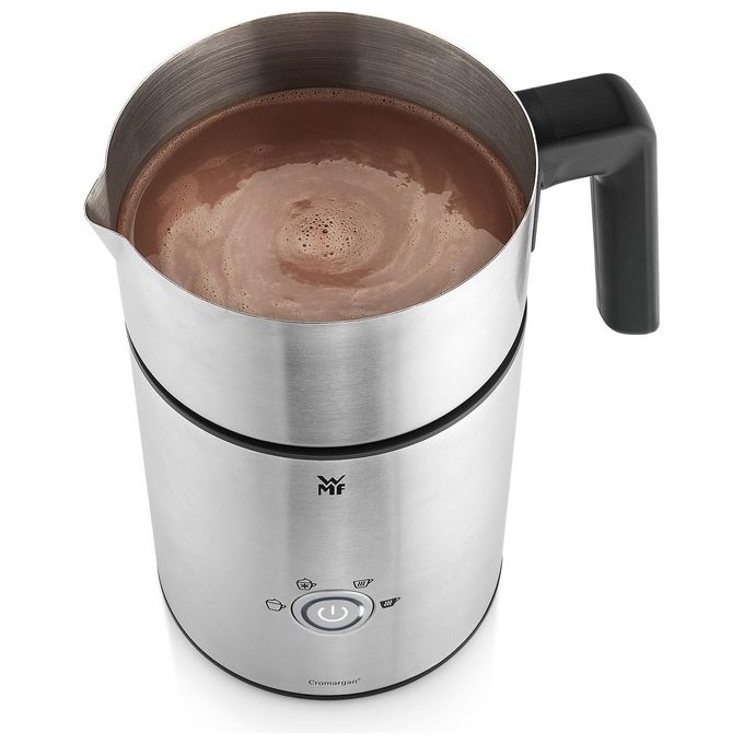 WMF 413170011 Lono Milk and Choc Montalatte a Induzione 500 ml 650W spuma calda e fredda cioccolata calda colore Argento