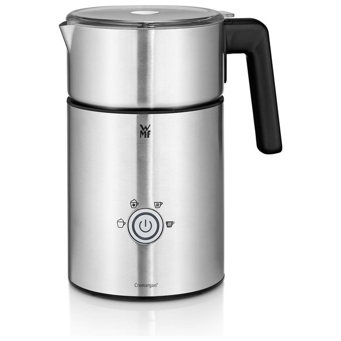 WMF 413170011 Lono Milk and Choc Montalatte a Induzione 500 ml 650W spuma calda e fredda cioccolata calda colore Argento