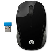 HP Wireless Mouse 200 Tecnologia LED Rosso Laser fino a 1000 DPI 3 Pulsanti Rotella Scorrimento