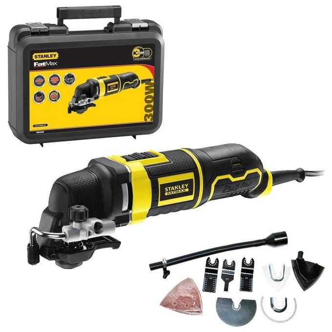 Stanley Fme650K Elettroutensile Multifunzione 300W Con Valigetta E Accessori