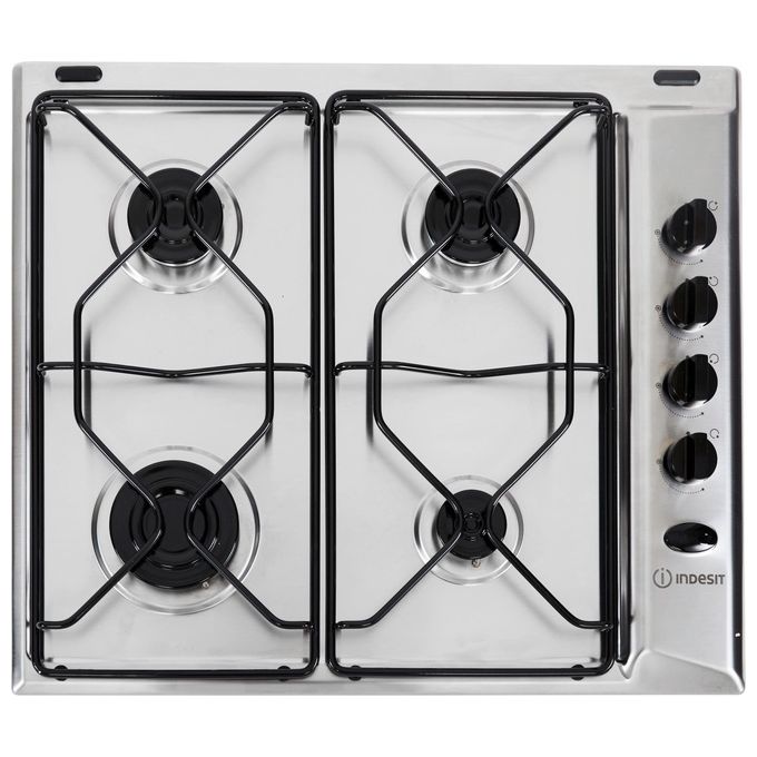 Indesit PAA 642 IX-I Piano Cottura a Gas 4 Zone 58 cm Inox