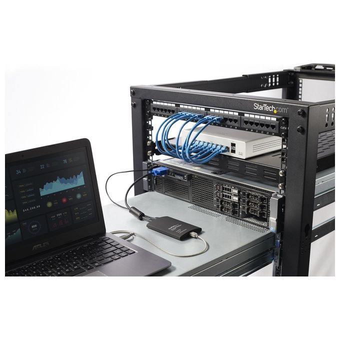 StarTech Laptop crash cart adapter portatile Console KVM a USB 2.0