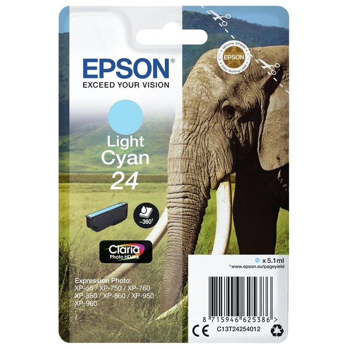 Epson Cartuccia Ciano-chiaro Xp750 Xp850