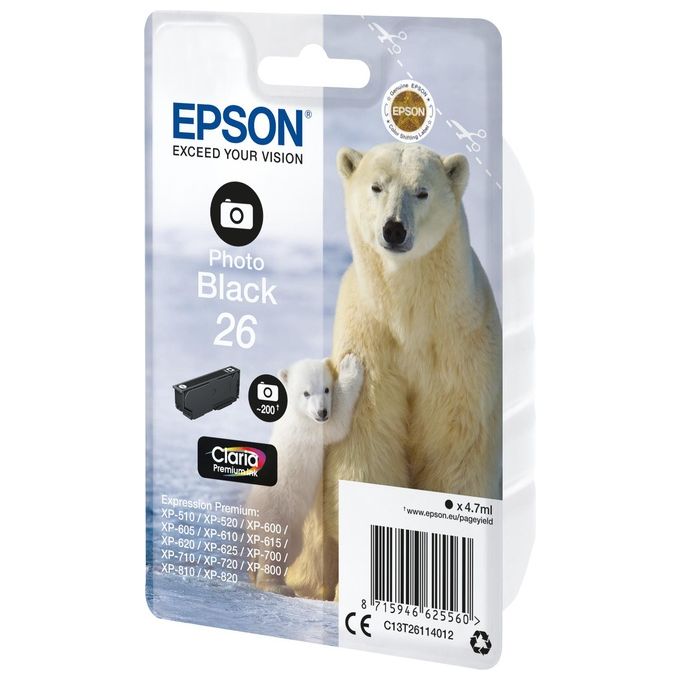 Epson Cartuccia Nero-foto orso Polare