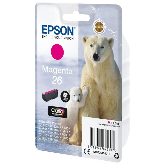 Epson cartuccia ink orso Polare 26 Magenta