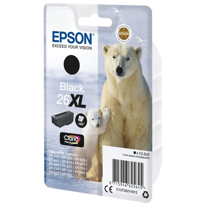 Epson Cartuccia nero xl Orsopolare Antitaccheg