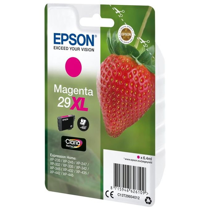 Epson Cartuccia Magenta Fragola T29xl
