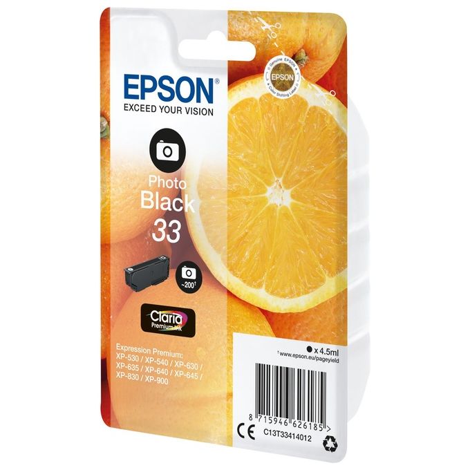 Epson Cartuccia Nera-foto Arancia Rf+am