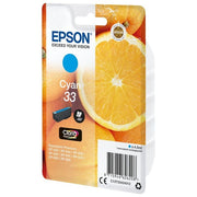 Epson Cartuccia Ciano Arancia t33