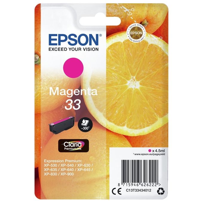 Epson cartuccia ink Arancia 33 Magenta