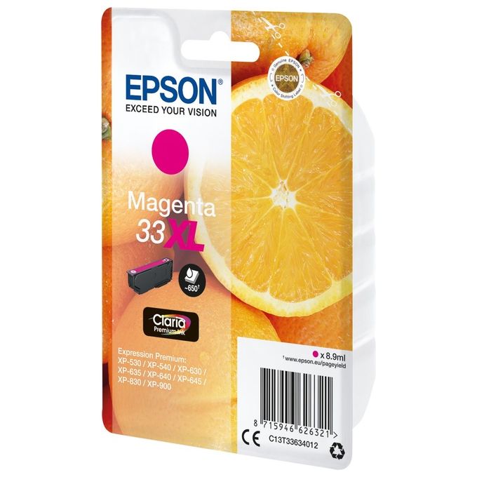 Epson cartuccia ink Arancia 33xl Magenta