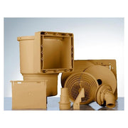 Gre AR100W Skimmer Standard Completo Marrone con Valvola di Ritorno