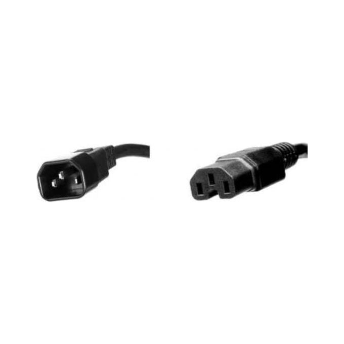 Link cavo alimentazione connettori c14 maschio c15 femmina mt 1,80