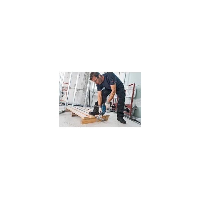 Bosch GSA 18V-Li Compact Seghetto a Batteria 2,1cm Nero-Blu-Rosso