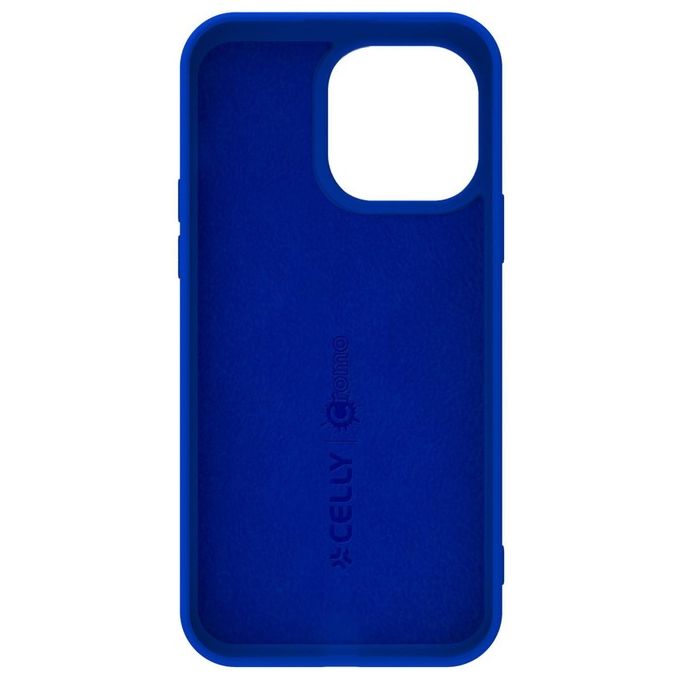 Celly Cromo Cover per iPhone 15 Pro Max Blu