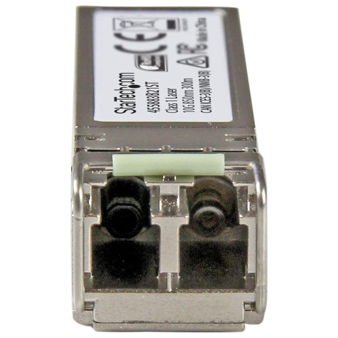 StarTech 455883B21ST Modulo Ricetrasmettitore in Fibra SFP+ 10 Gbps 850 nm MM LC 10GBase-SR DDM Hot-Swap fino a 300 m colore Nero