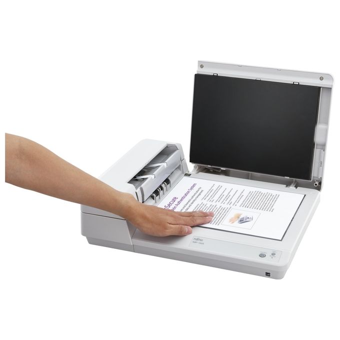 Ricoh PA03753-B001 SP-1425 Scanner a piano e ADF 25 ppm 50 ipm A4 600 x 600 DPI colore Bianco