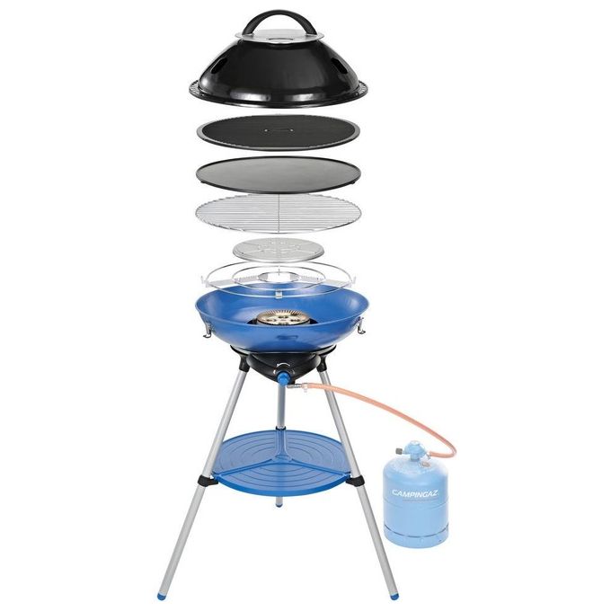 Campingaz Party 600 Fornello a 2 Fuochi per Campeggio con Struttura Leggera e Design Compatto per Cucina Outdoor