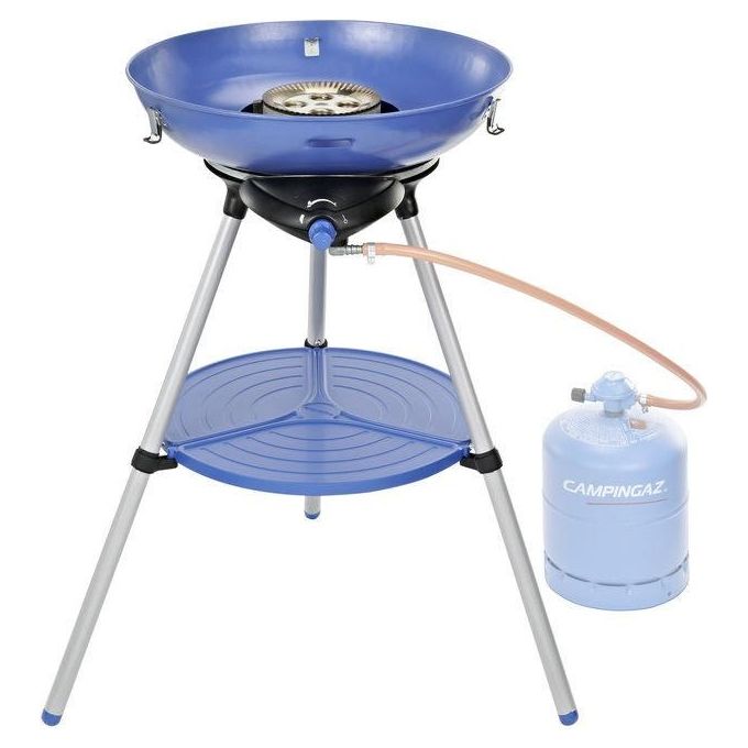 Campingaz Party 600 Fornello a 2 Fuochi per Campeggio con Struttura Leggera e Design Compatto per Cucina Outdoor