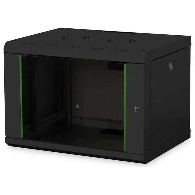 Digitus armadio 7 unita' da muro per reti (a)416 x (l)600 x (p) 450 mm colore nero